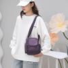 Small Square Bag Women's Shoulder Bag Water-Repellent Nylon Crossbody Bag