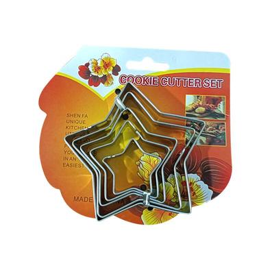 ZISIZ 5-teiliges Stern-Backform-Set