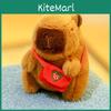 Plüsch Capybara Schlüsselanhänger mit Wassermelonen-Design für Mädchen Geschenk Sammler