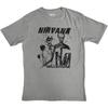 Nirvana Incesticide Stacked Logo Official Men T-shirt Unisex