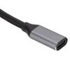 4K 100W PD 5A Right Angle Bend 90 Degree Gen 2 USB3.1 Type C Male To Female Extension Cord