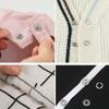 1 Set Colour Metal Snap Sewing Button Claw Kit Plier Tool Hollow Solid Snap Fasteners Kits For Installing Clothes Bags