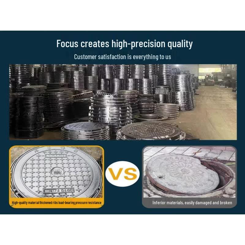 Heavy-Duty Square Ductile Iron Manhole Cover