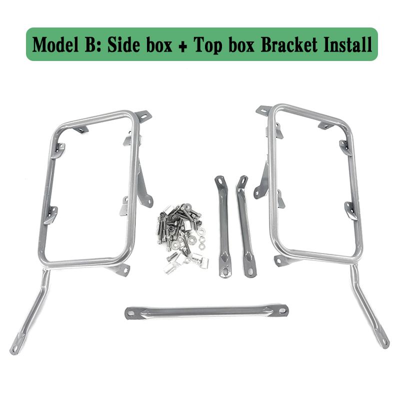 Fit For CFMOTO 650MT 650-MT 650 MT Motorcycle Accessories Luggage Racks Trunk Side Luggage Bracket Case Pannier Rack Support