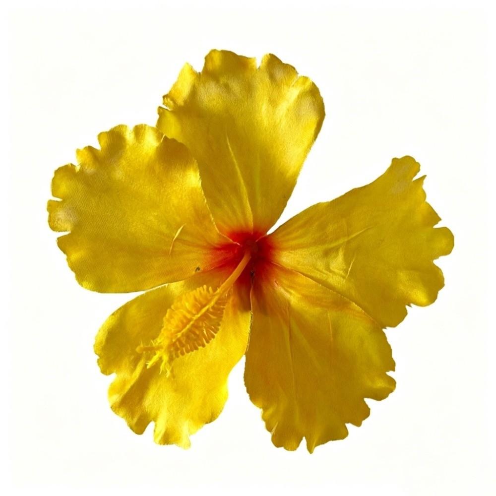 Floare Artificială Floare de Hibiscus Agrafă de Păr Nu Rănește Părul Stil Bohemia Accesorii de Păr Fotografie Plajă Călătorie Agrafă Laterală pentru Nuntă