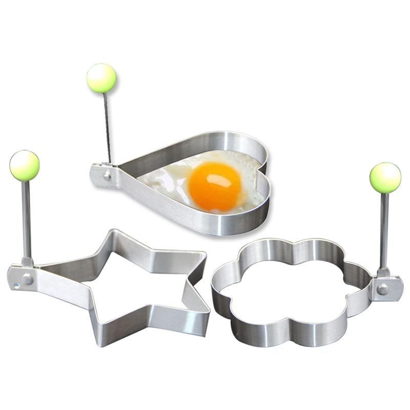 1PC Mold Anti Scalding Stainless Steel Cute Irregular Shape Originality DIY Fried Egg Baking Products