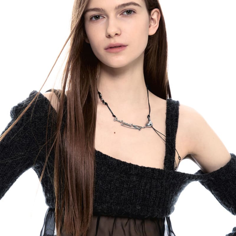 SENTIMENTS NO.450 [SILVER] NECKLACE