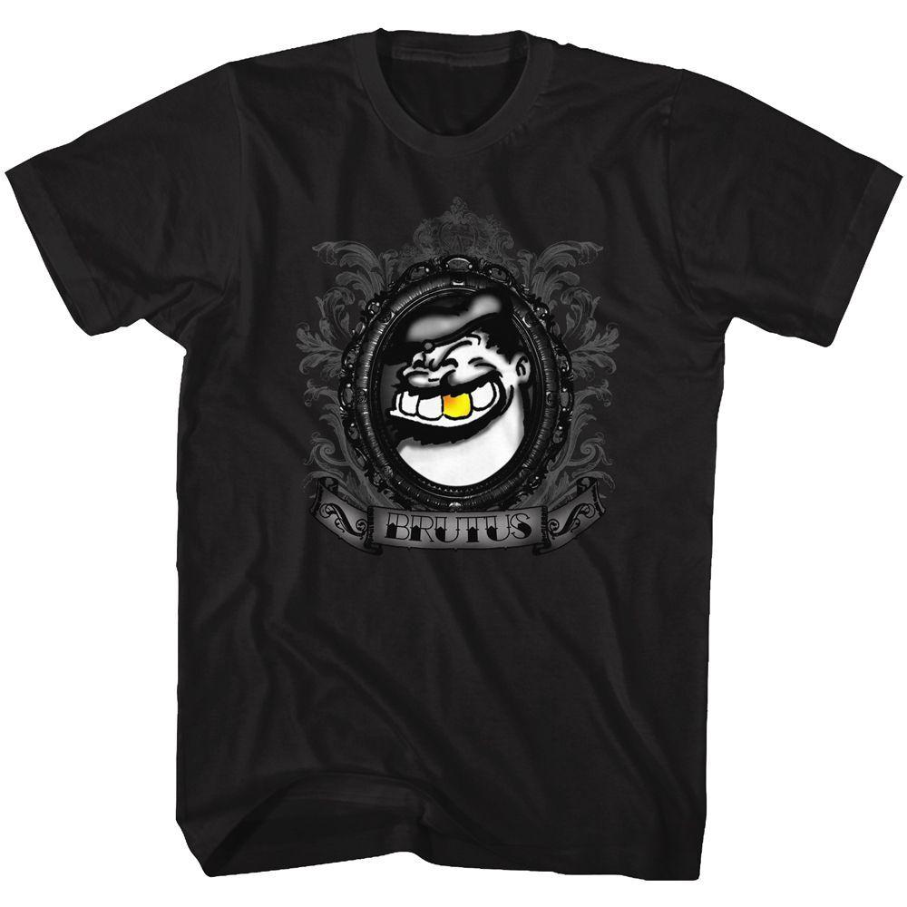 Popeye Brutus Gold Short Sleeve Adult T-shirt S