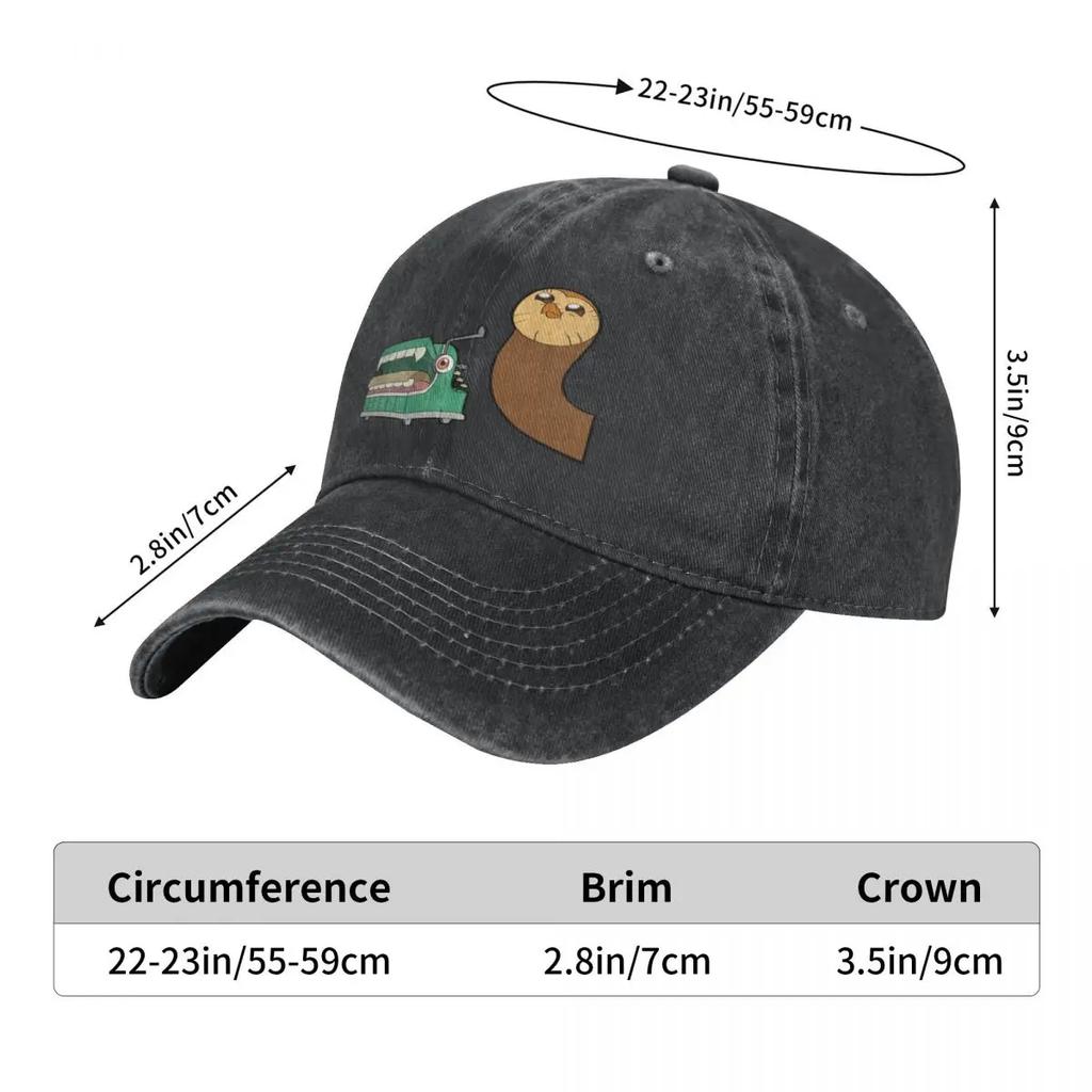 Hooky and his Typewriter Baseball Cap Sunhat Icon Designer Hat Women'S Hat Men'S