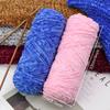 3pcs Soft Velvet Chenille Yarn -Vibrant Multi-Color Assortment for Knitting & Crochet - Beginner-Craft Supplies Yarn Crochet