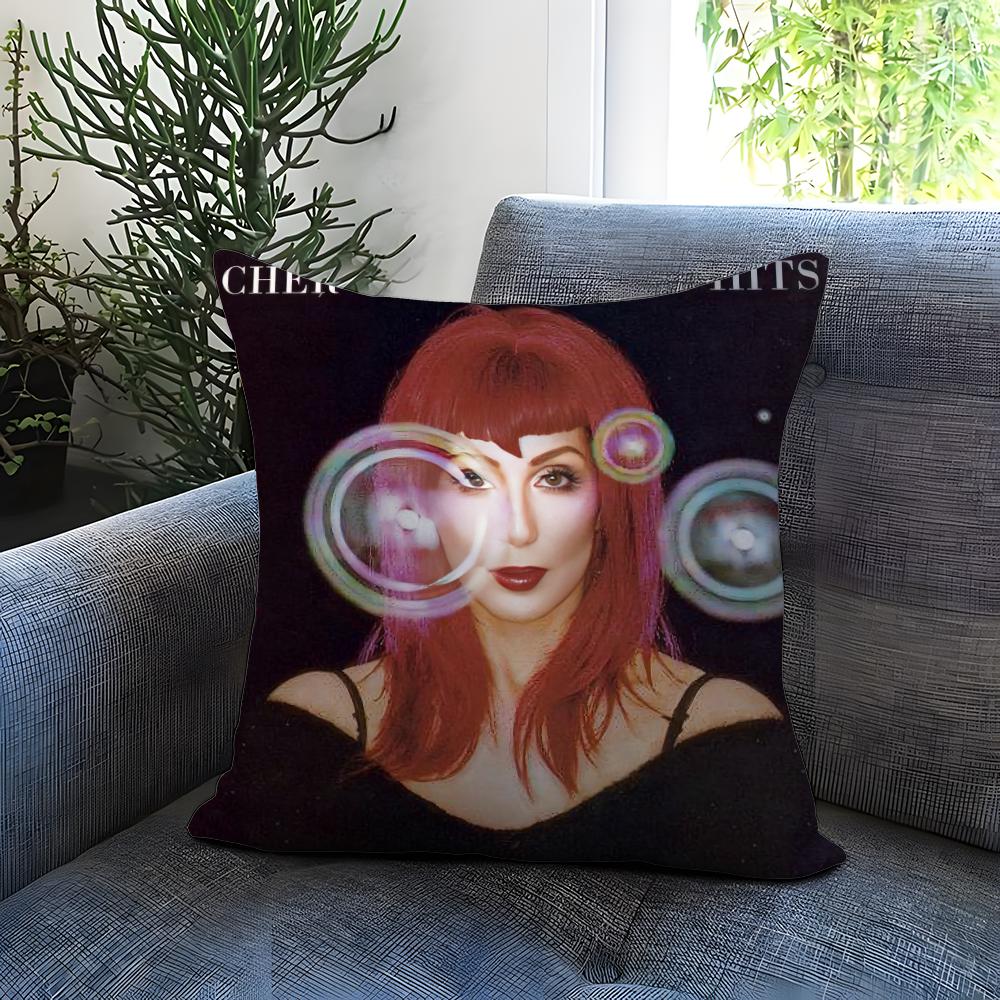Fashion CCherful Cushion Cover Comfortable Reversible Pillow Cover Ideal for Car Sofa Bedroom Beyond