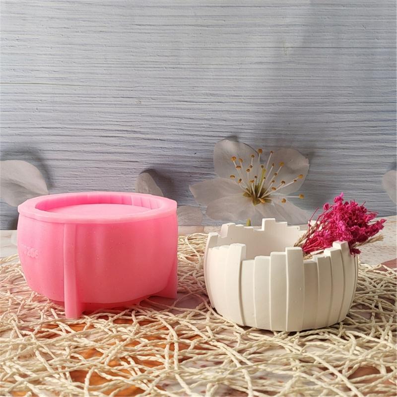 Flexible Sturdy Silicone Mold Accessory for Unique Irregular Plaster Storage Bowl Art Craft Supplies Home Decoration