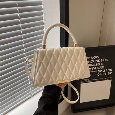 Fashion Casual Oblique Span Bag Simple Small Square Bag Simple Fashion New Summer Simple Fashion Shoulder Women's Bag