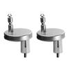 2pcs Universal Toilet Lid Hinges Fittings Quick Release Cover Hinge Screw 2pcs Universal Toilet Lid Hinges Fittings Quick Releas