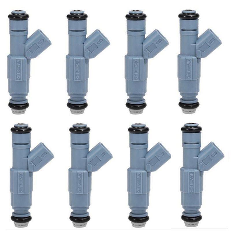 Car Engine Parts Fuel Injectors 8PCS 0280155849 For JEEP Grand Cherokee Commander Dodge Dakota Durango Ram 4.7 V8