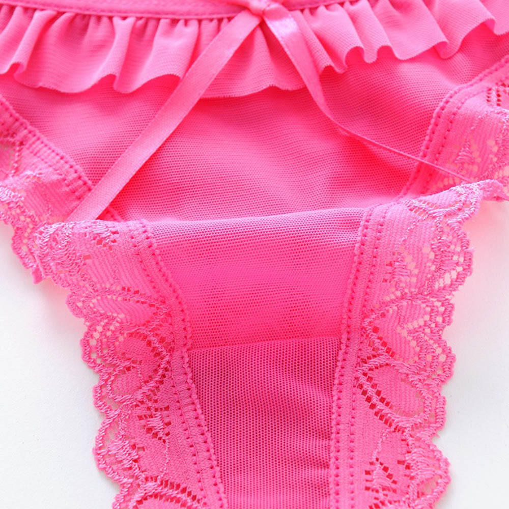 Women Sexy Lace Panties Seamless Breathable Hollow Briefs Girl Underwear