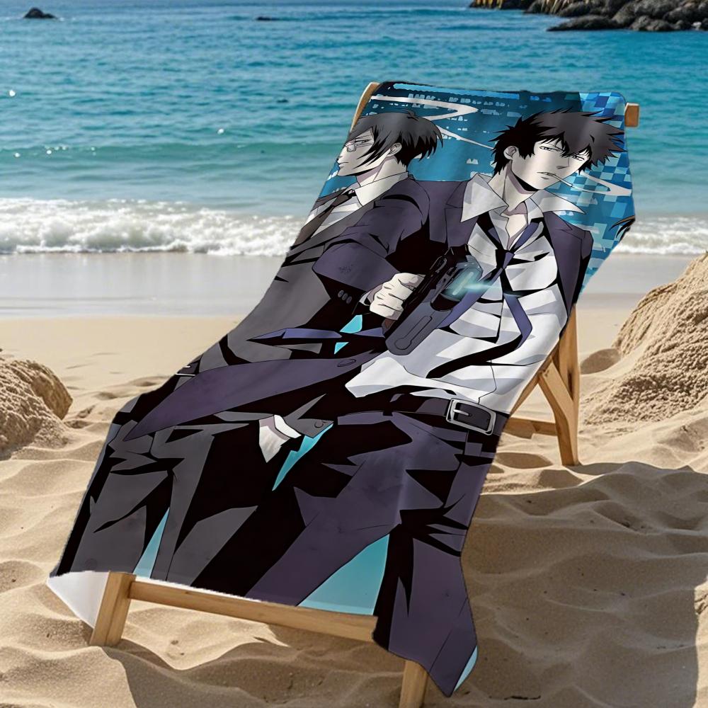 Psycho-Pass Towel Five-Star Hotel Quality Eco-Friendly Ultra Soft Thick Towels & Beach Towels
