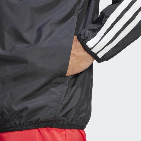 adidas Essential 3s Windbreaker Regular Fit Black