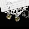 Harry Potter Slytherin Pendant Necklace With Box Keychain For Harry Potter Fans