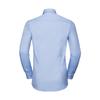 Russell Collection Mens Contrast Herringbone Tailored Shirt