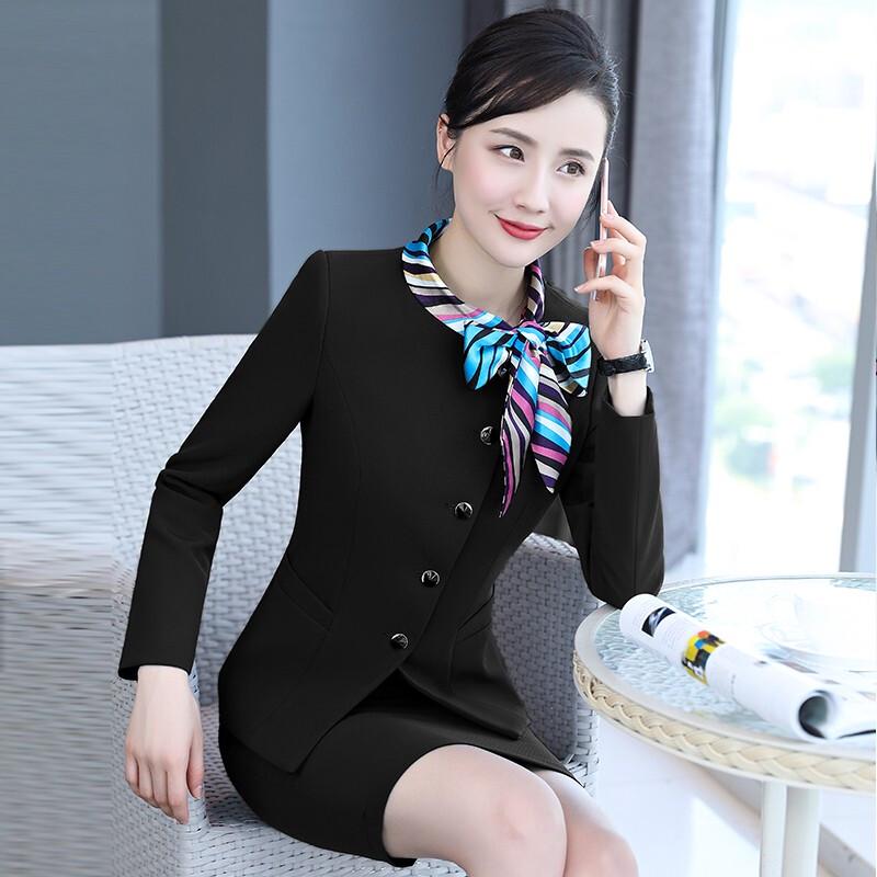 Women's Professional Uniform Suit Set