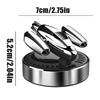 Solar Powered Air Freshener Car Aromatherapy Ornaments Plane Rotating Freshener Deodorizer Solar For Car Bathroom Home Interior