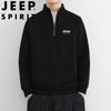 JEEP SPIRIT Men's Half-High Collar Casual Sweatshirt