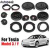 Tesla Model 3 Y Autóajtó Tömítő Csík Készlet Hangszigetelt EPDM Gumi Időjárásálló Autó Csomagtartó Motorháztető Műszerfal A B Oszlop Tömítő Készlet Hővédők 2