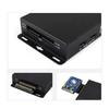 Black Metal Case with Fan for Raspberry Pi CM5 IO Expansion Board, 1 Set