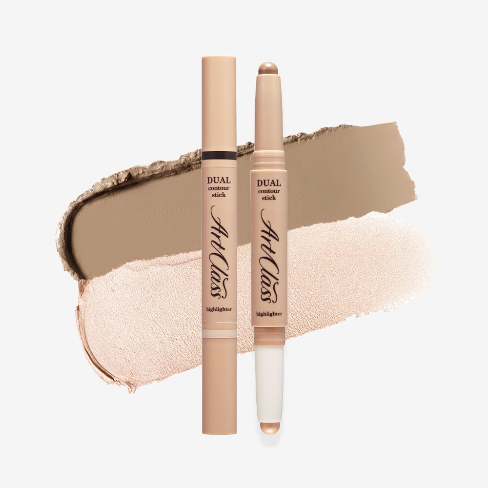 cool for Art Class Dual Contour Stick Neutral Duo ARTCLASS BY RODIN DUAL CONTOUR STICK Korean Korean Korean contour highlighter [too school] #3 / 2.2g