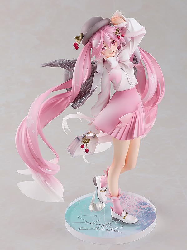 Character Vocal Series 01 Hatsune Miku Sakura Miku Cherry Blossom Viewing Coordinate Scale Plastic Painted Complete Figure Ver. 1/6