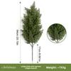 Artificial Green Plants, Artificial Pine Needles, Bunches, Christmas Single Pine and Cypress Indoor Flower Arrangement Decorations