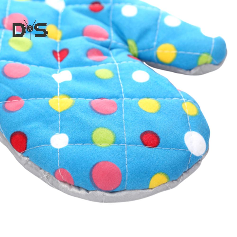 Decorations Home Thermal Insulated Heat Resistant Oven Mitt Thickened Glove Kitchen Bake Tool