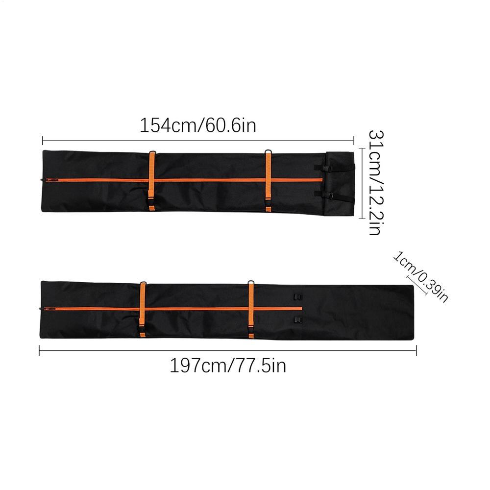 

Snowboard Travel Bag Tear-Resistant Padded Covers Ski Storage Bags For Boots Jacket Keys Luggage Airplane Winter Men