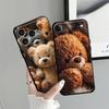 Funda Phone Cover Case for Apple iPhone 17 Pro Max Air 16 XR XS MAX 12 14 11 15 Pro 7 8 13 Simple Bear