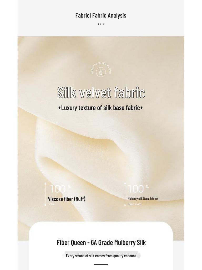 Damen Seiden Samt Plissee Spitze Pullover mit Stehkragen - Herbst Französischer Stil