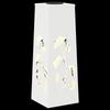 Solar LED Path Light 2 Pcs White Cold Rolled Steel