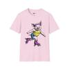 Skating Pig T-Shirt: Fun Animal Lover Tee