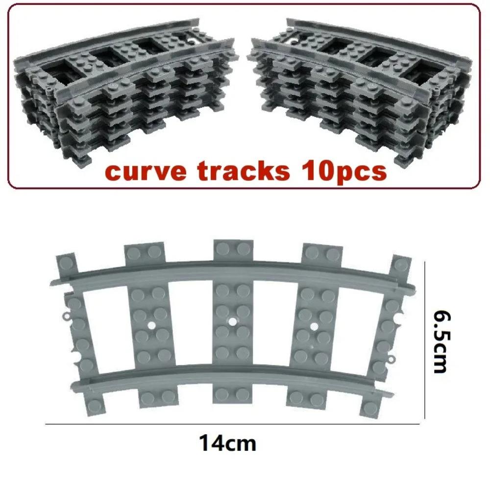 High-Tech MOC Train Motor Set 88002 Technical Building Block Train Carriage Base Tracks Power Functions Parts Kids Toys