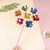 Colorful Diy Sequins Windmill Wind Spinner Home Garden Yard Decoration Kids Toy