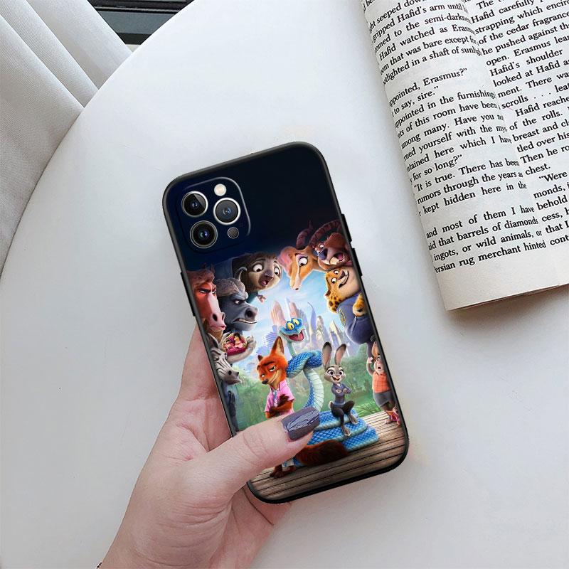 Zootopia Disney Phone Case for Motorola Moto Edge 60 60s 70 G86 G56 G54 E14 G04S G45 G54 G64 Pro Power Neo Fusion