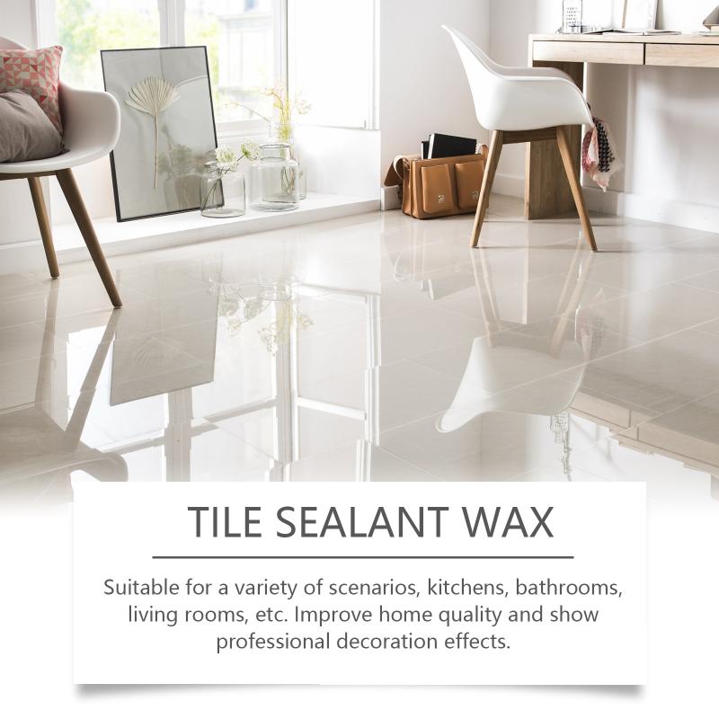 Tile Grout Cleaner Brush with Wax Insulation Easy Stain Removal for Floor Wall Crevice Maintenance Household Cleaning Tool
