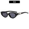 Ladies Sunglasses, Fashion Bow Decorative Cat Eye Sunglasses