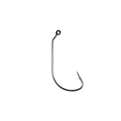 50 pezzi di ganci per vermi in linea in acciaio ad alto tenore di carbonio, ganci per la pesca al black bass, ganci per la pesca a jig Caroline Taxas Rig