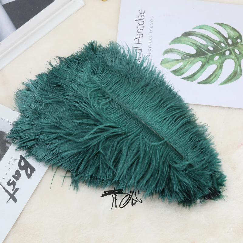 Colored Ostrich Feathers 30-35Cm Stage Performance Wedding Bouquet Decoration Ostrich Feathers