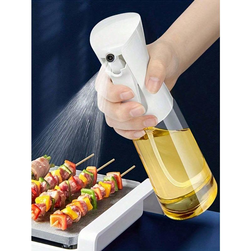 1pc Oil Spray Bottle Kitchen Household Barbecue Olive Oil Cooking Oil Spray Pot Atomization Fat Reduction Oil Spray Artifact Oil Spray