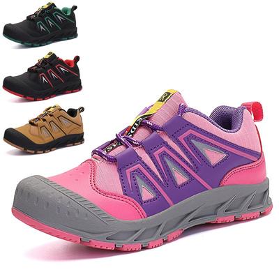 European and American Hiking Shoes, Boys and Girls Board Shoes Casual Outdoor Sports Off-road Climbing Shoes Student Hiking Shoes