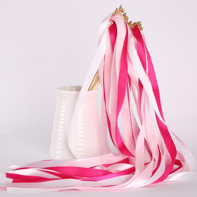 

Cross-Border Wedding Fairy Ribbon Wand Decoration for Lawn Parties