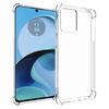 For Motorola Moto G14 4G Back Cover WANLONFENG TM Series 2.0mm Clear TPU Phone Case (Big Lens Hole)