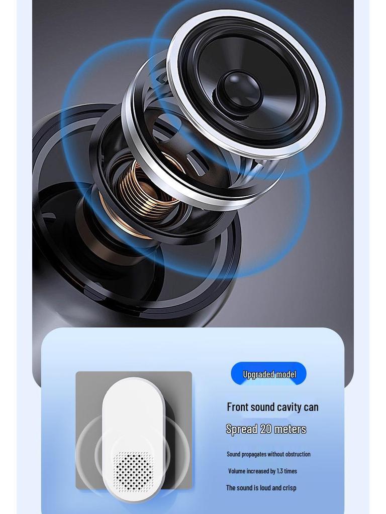 Wireless Doorbell with 38 Ringtones & Loud Volume, Long-Range Wall Penetration, Ideal for Homes & Elderly Call Button.
